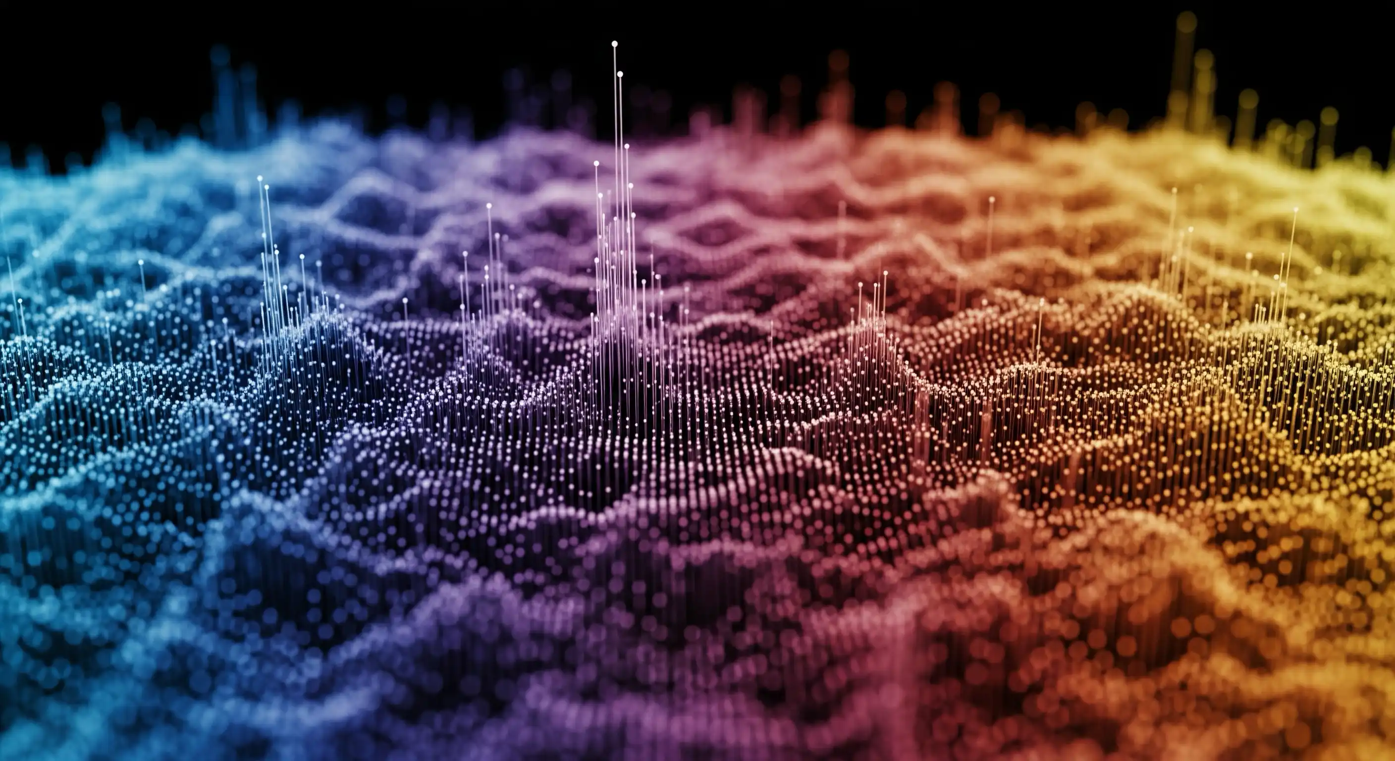 A digital representation of AI and data security, symbolizing the EU AI Act.
