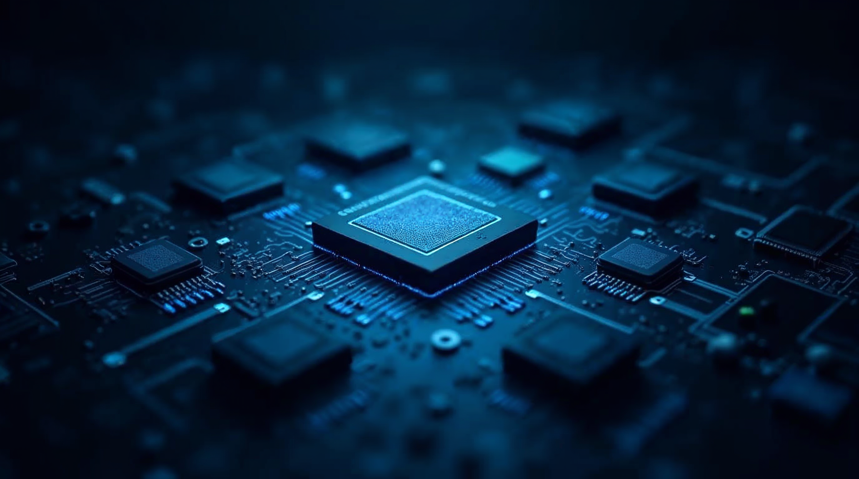 Diagram comparing CPU, GPU, NPU, CIM, and neuromorphic chip architectures for deep learning acceleration