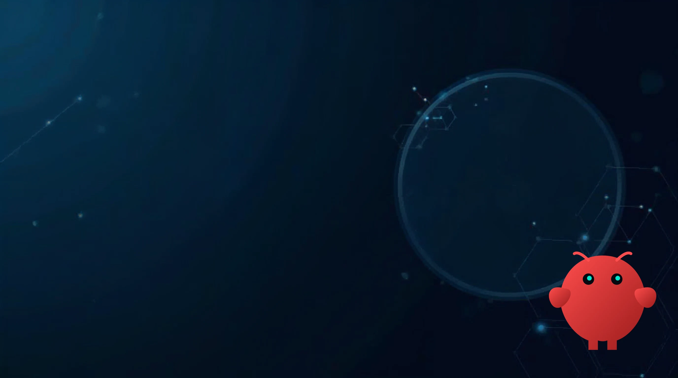 Illustration of an AI agent connected to enterprise systems with security lock and warning indicators